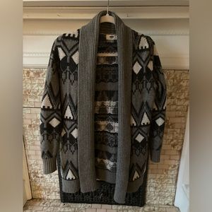 XL Old Navy Patterned Cardigan